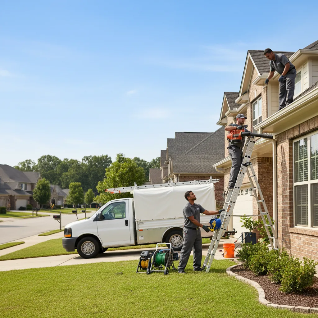 Home Gutter Service in Funston, GA near me
